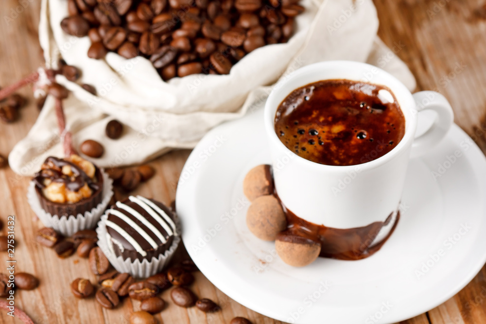 coffee on the table coffee on the table