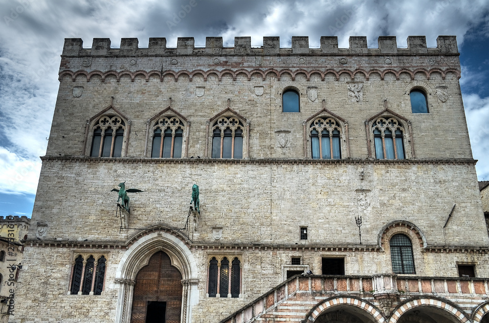 Prior's Palace. Perugia. Umbria.
