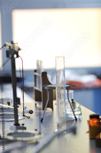 school science and chemistry lab