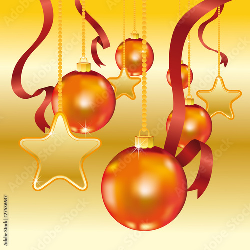 Weihnacht - Dekoration - Hintergrund