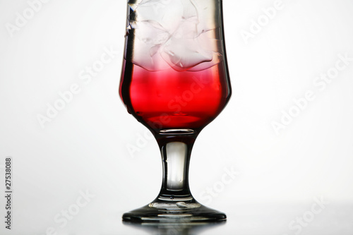 Red cocktail