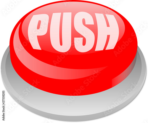 push bottom in white background