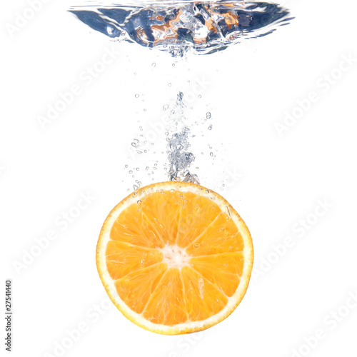 orange splash