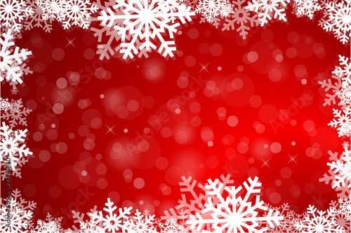 christmas background red