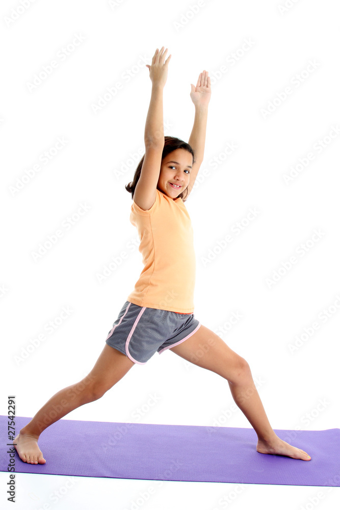 Child On White Background Child On White Background