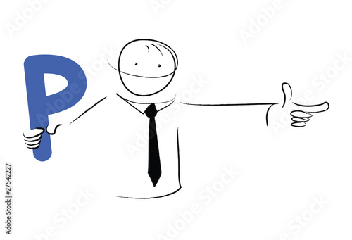 P