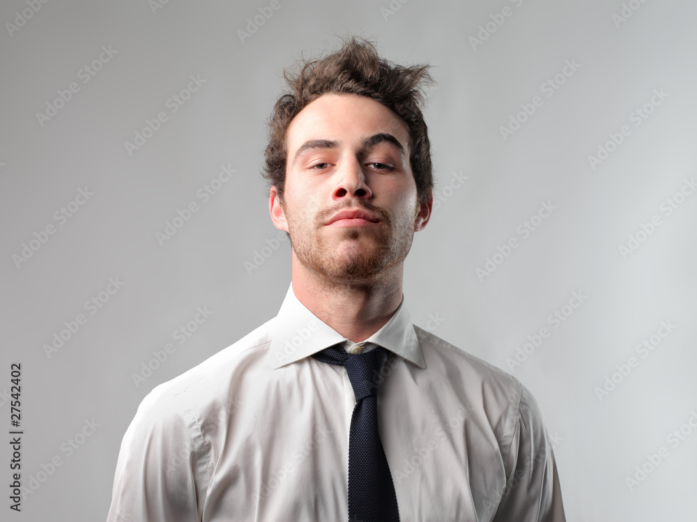 Snobbish businessman Snobbish businessman