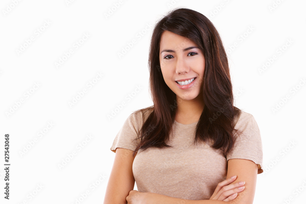 Confident young female Confident young female
