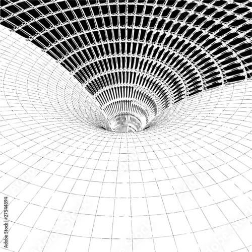 Wallpaper Mural Abstract Tile And Grid Tunnel Constructions Vector 212 Torontodigital.ca