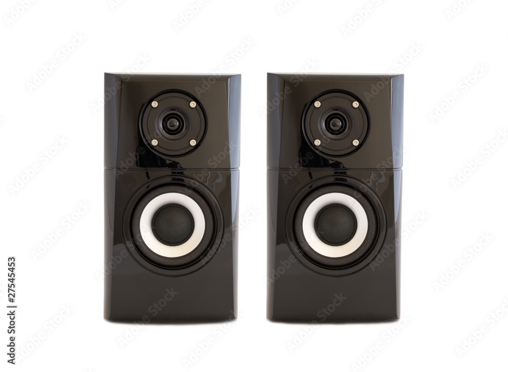 A pair of speakers A pair of speakers