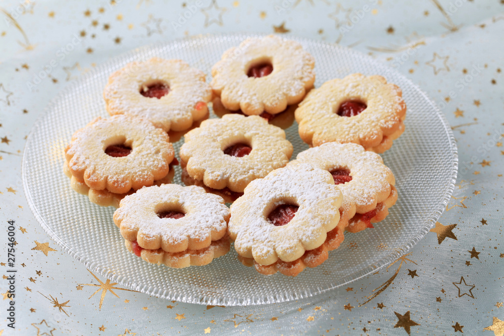 Jam shortbread cookies Jam shortbread cookies