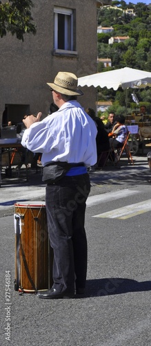 Musicien de fanfare Provençale