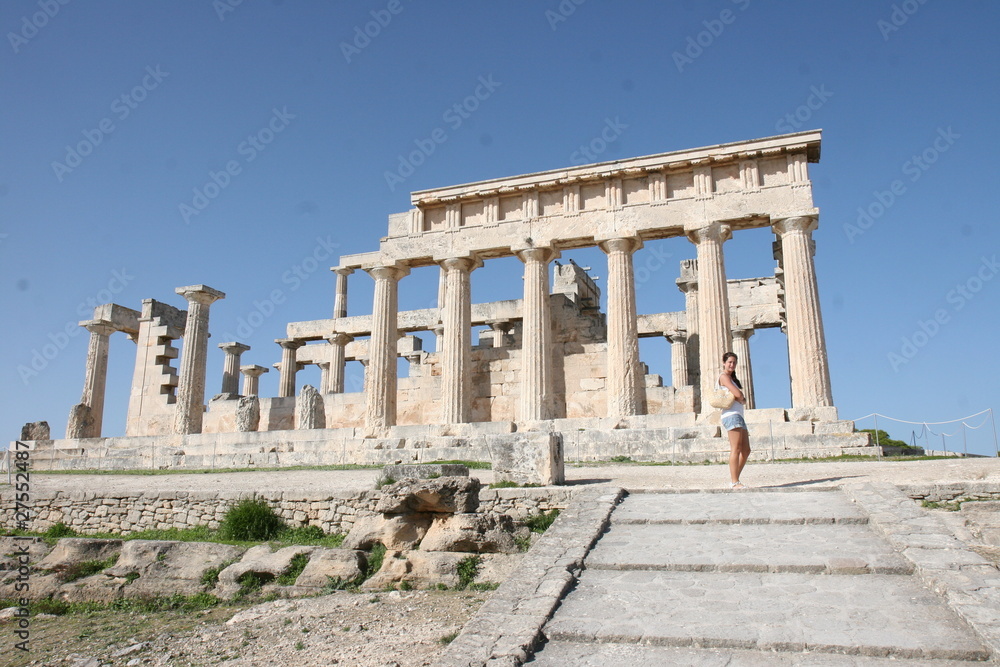 Apahia Tempel in Griechenland