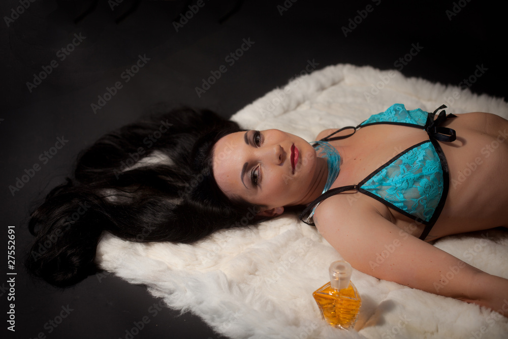 Naklejka premium sexy girl