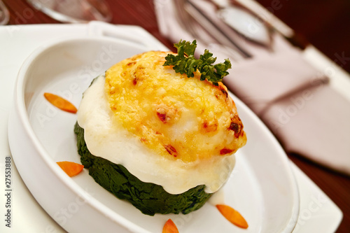 Fototapeta oeuf mollet florentine 2