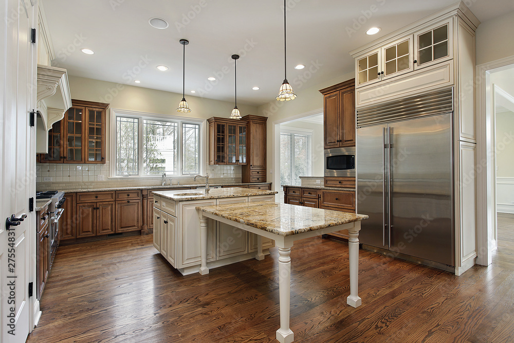 Kitchen in new construction home