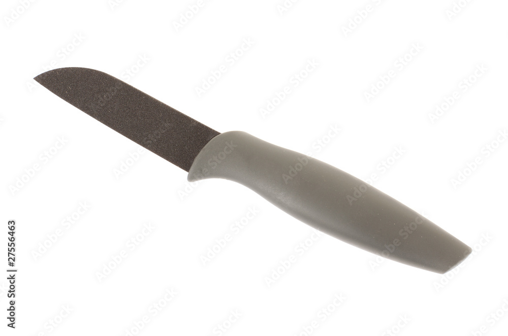 Fototapeta premium sharp knife isolated on white background