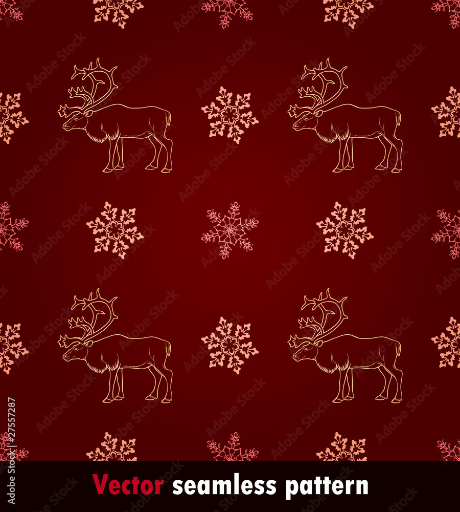 Christmas pattern red Christmas pattern red