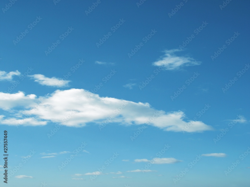 Obraz premium High resolution blue sky background