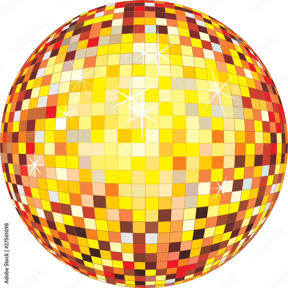 Shiny disco ball design. Vector Shiny disco ball design. Vector