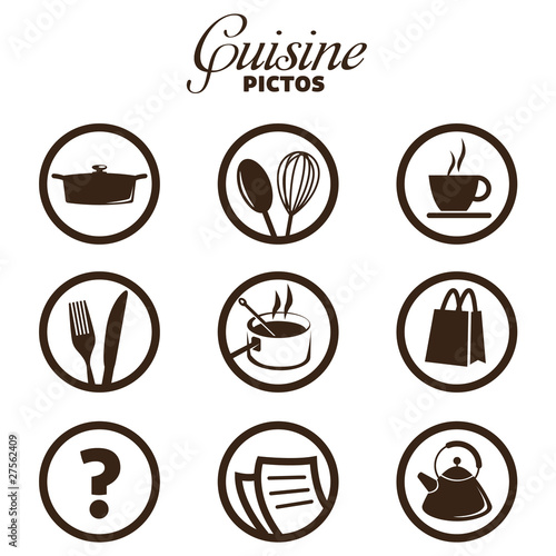 cuisine pictos