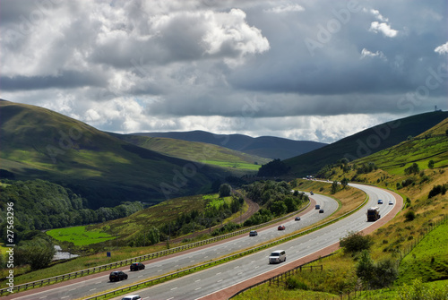 M6 Motorway in Cumbria photo