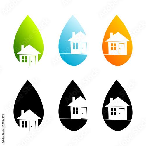 logo maison (feuilles verticales)