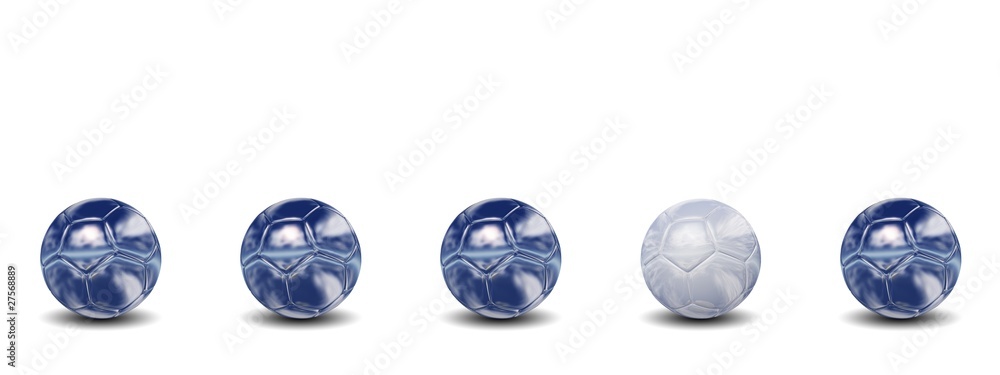 High resolution conceptual 3d soccer balls High resolution conceptual 3d soccer balls