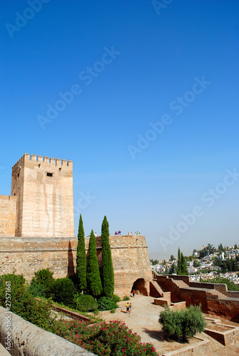 giardino castello alhambra Granada Spagna 2010