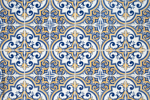 Traditional Portuguese azulejos