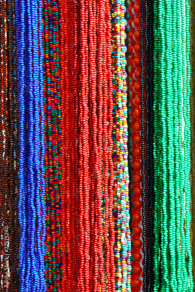 Colorful Beads Background Colorful Beads Background