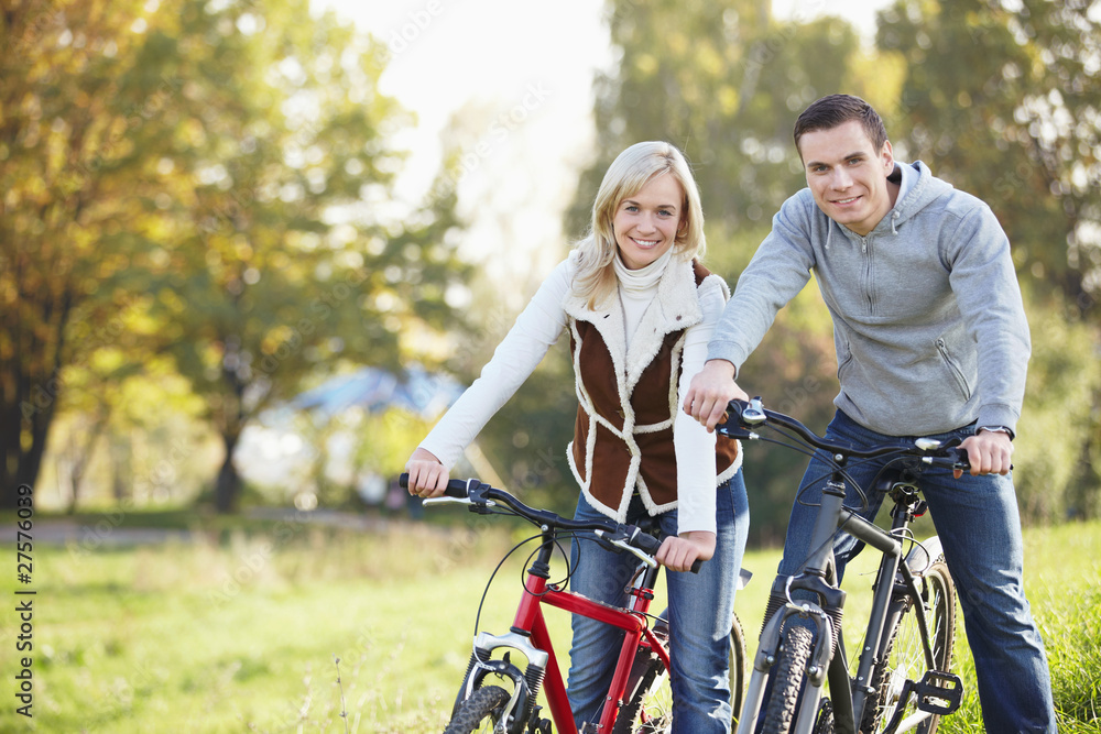 Obraz premium Bike tours