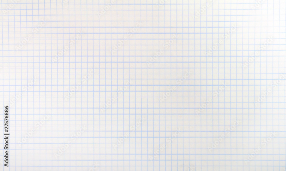 Blank squared notebook sheet Blank squared notebook sheet