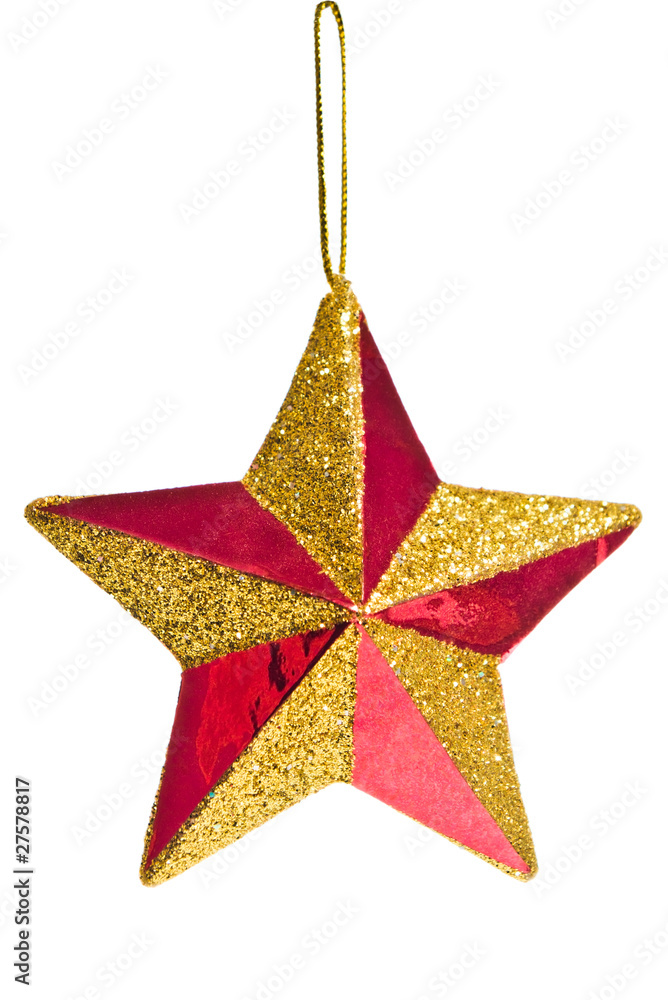red Christmas star red Christmas star