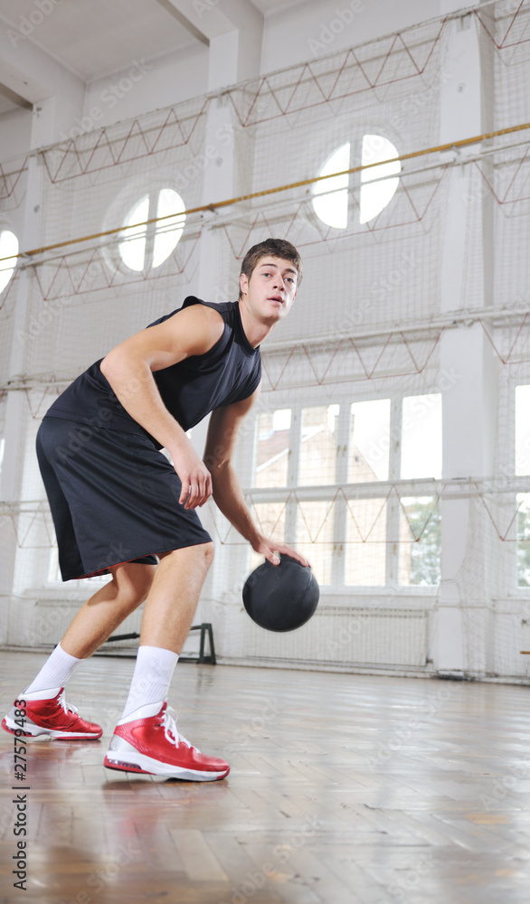 Naklejka premium magic basketball