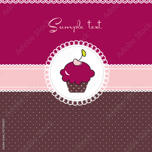 Cupcake card