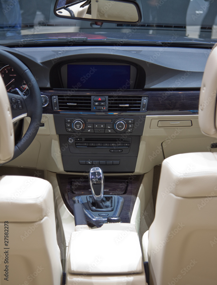 intérieur automobile