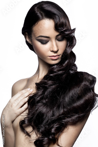 Fashion portrait of sexy woman