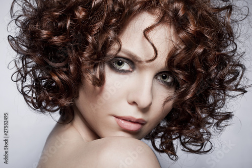 Obraz na plátně Fashion portrait of sexy woman