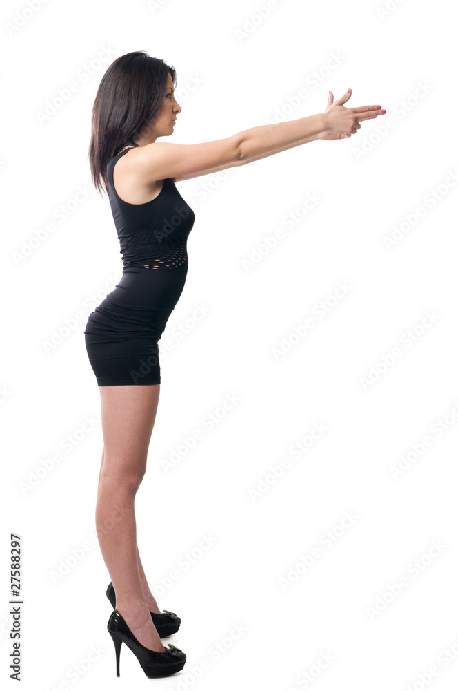 Aiming at someone Aiming at someone