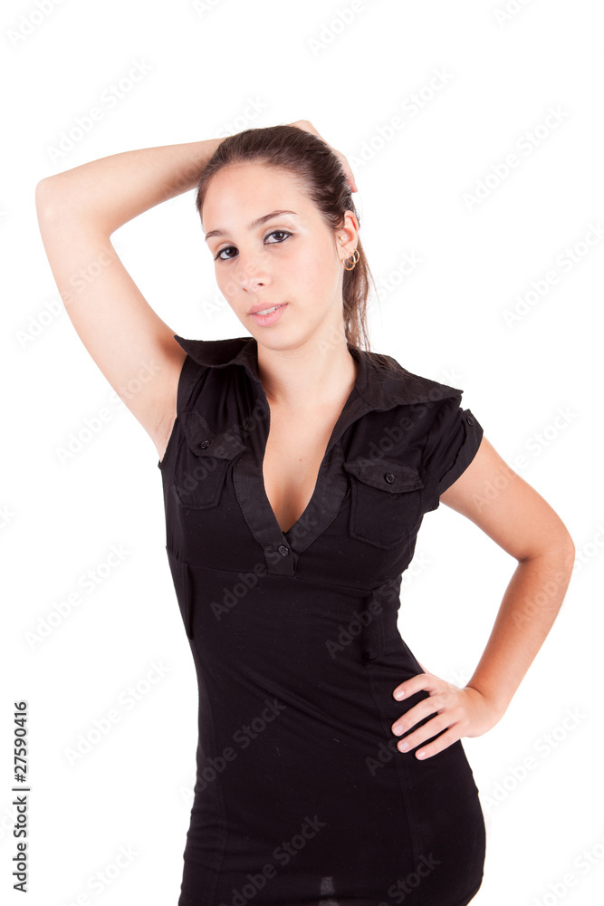 Young and beautiful woman posing Young and beautiful woman posing