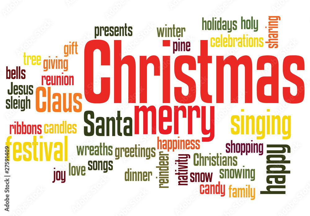 Obraz premium christmas background