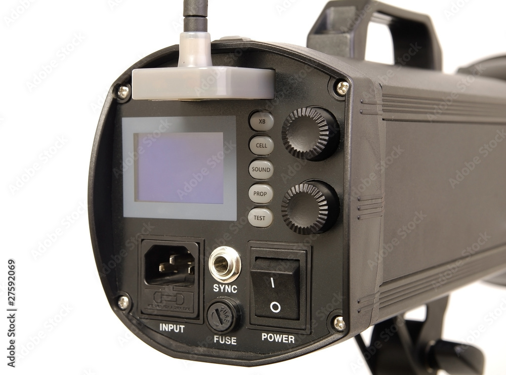 Fototapeta premium Studio flash