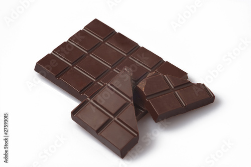 chocolate white background