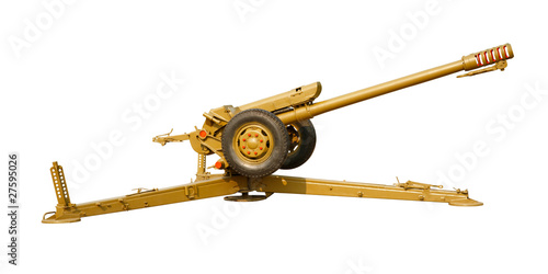 Fényképezés Howitzer isolated