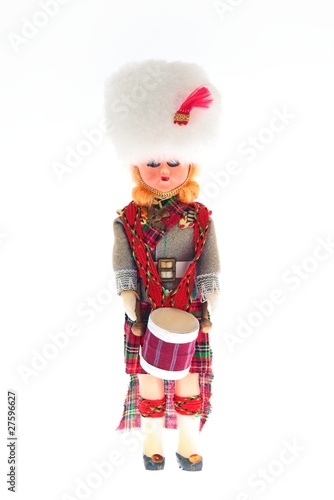 The Scottish drummer doll