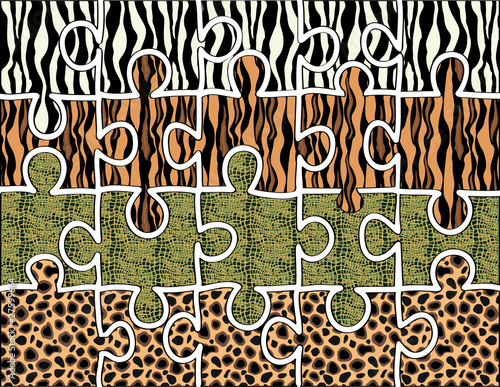 animal hide puzzles