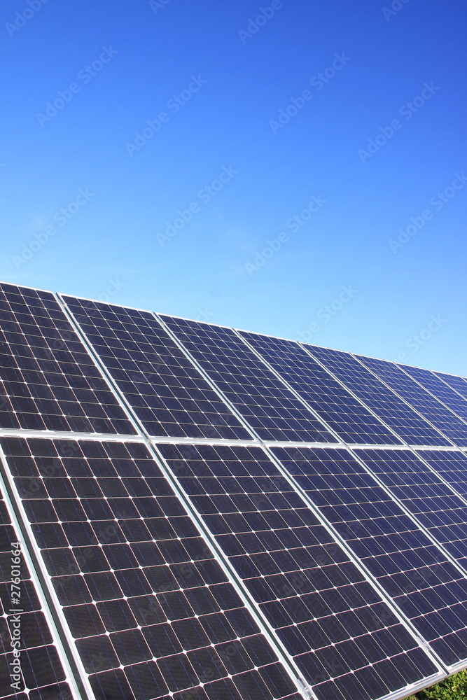 Solar Power Station in the green Nature Solar Power Station in the green Nature