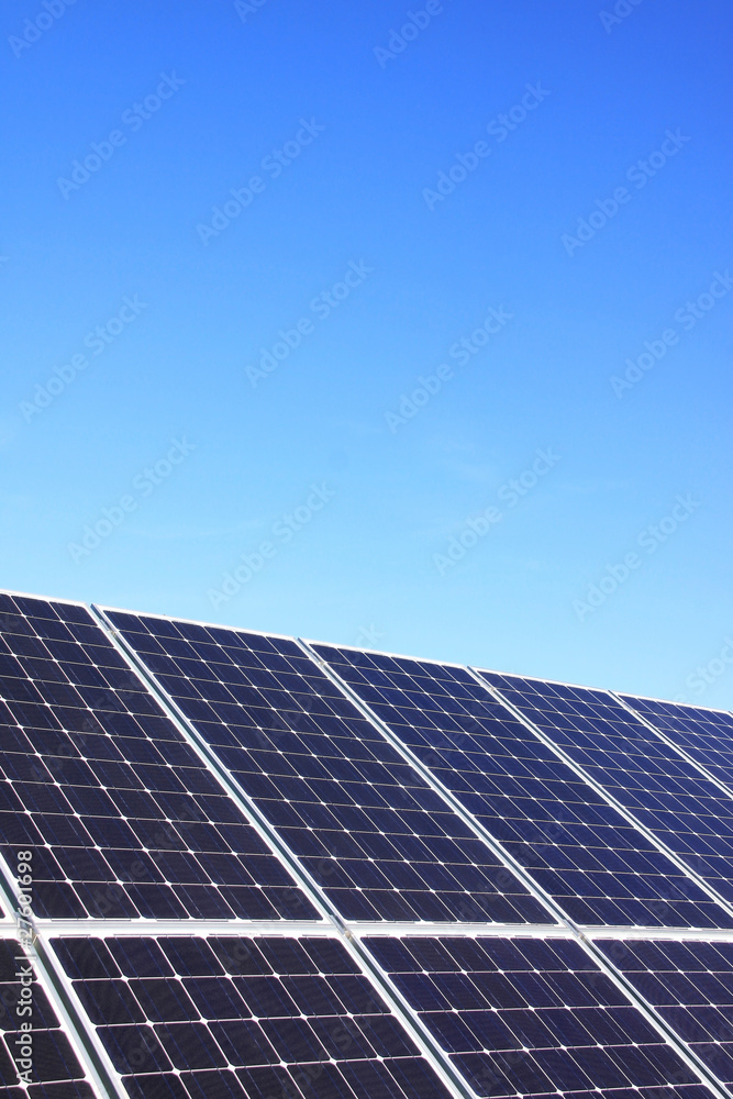 Solar Power Station in the green Nature Solar Power Station in the green Nature