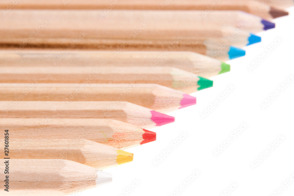 Obraz premium color pencils